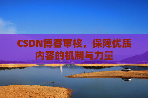 CSDN博客审核,保障优质内容的机制与力量